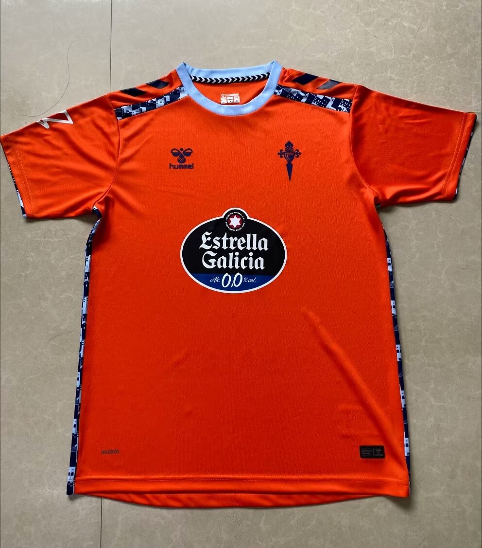 AAA Quality Celta 24/25 Third Orange Soccer Jersey